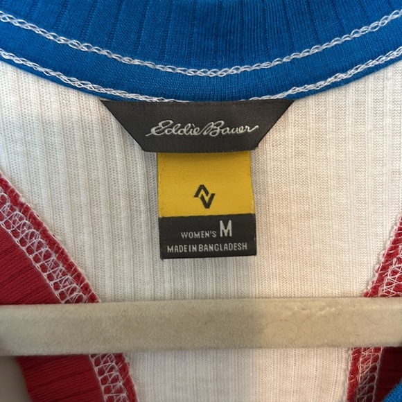 Eddie Bauer red white and blue tank - Picture 3 of 4